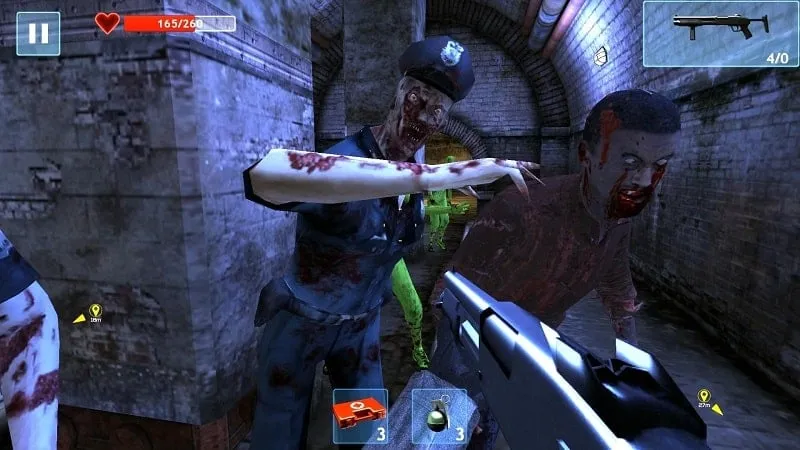 Các loại súng trong Zombie Objective