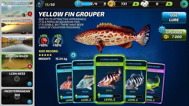 Câu cá dễ dàng trong Fishing Clash