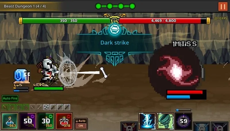 Giao diện game Grow ArcherMaster