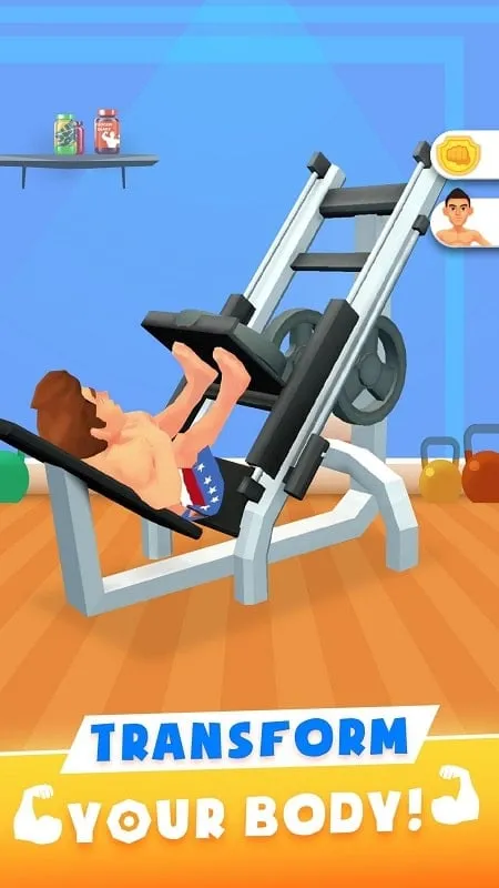 Giao diện game Idle Workout Master