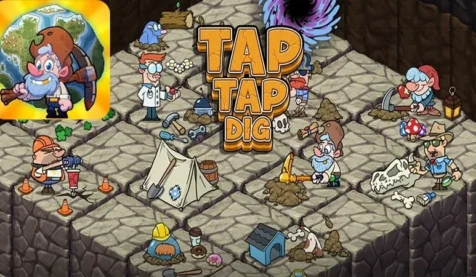 Giao diện game Tap Tap Dig