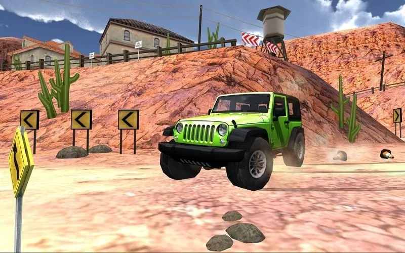 Giao diện lựa chọn xe trong Extreme SUV Driving Simulator