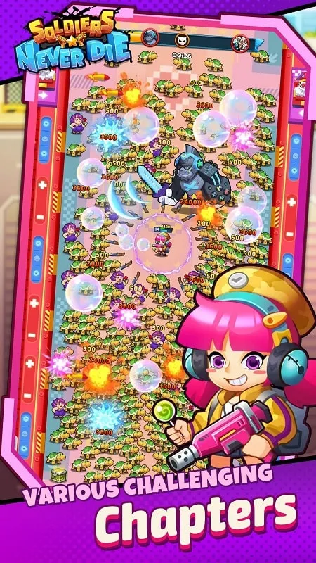 Giao diện Soldiers Never Die trên Android