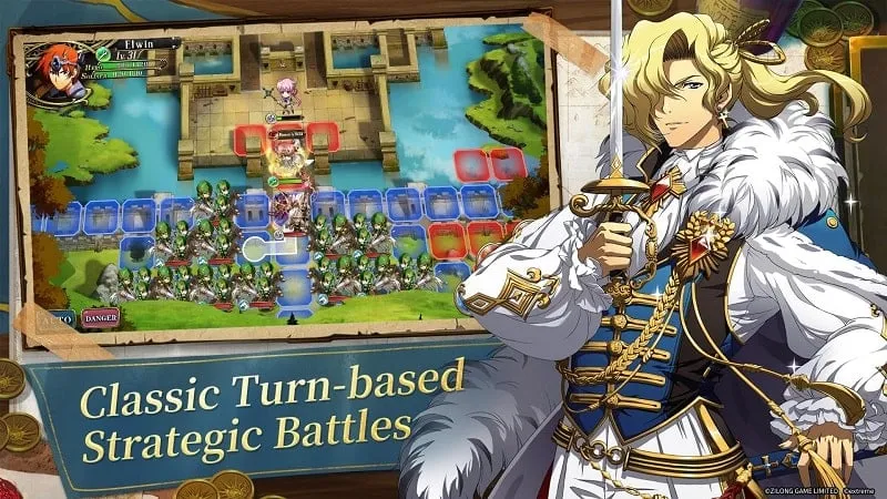 Hình ảnh các nhân vật trong Langrisser
