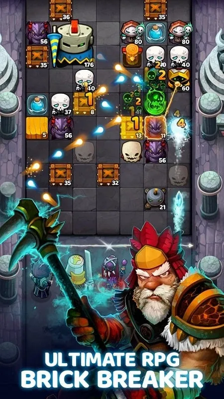 Hình ảnh minh họa tính năng MOD trong Battle Bouncers