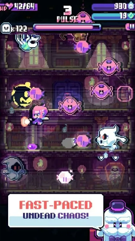 Hình ảnh thay đổi trang phục trong game Candies n Curses