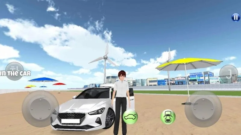 Hình ảnh tùy chỉnh xe trong 3D Driving Class