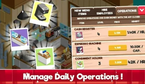 Idle Cafe Tycoon mod apk