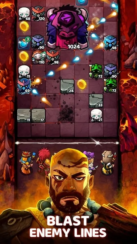 Kẻ địch trong Battle Bouncers