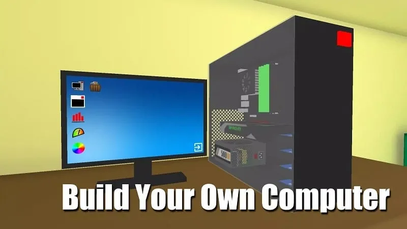 Lắp ráp máy tính trong PC Simulator