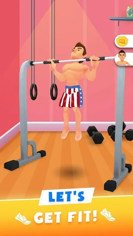 Luyện tập trong Idle Workout Master