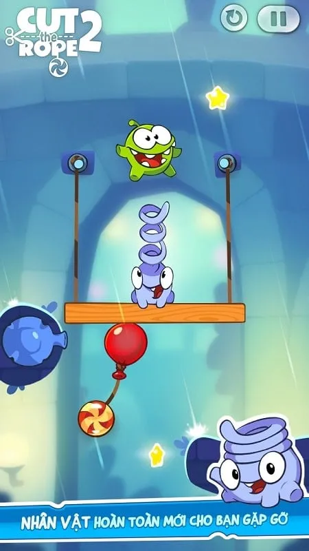 Màn chơi trong Cut the Rope 2 GOLD
