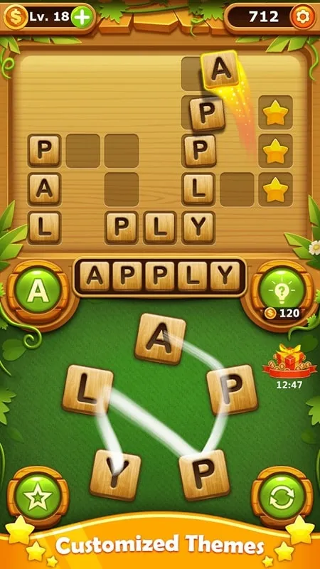 Màn chơi trong Word Cross Puzzle free