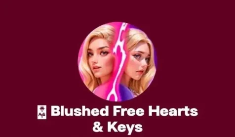 Màn hình chính game Blushed