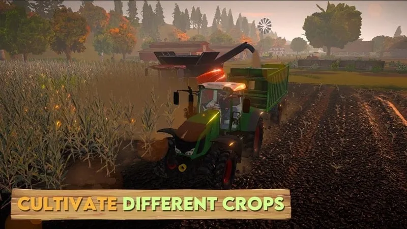 Máy móc trong game Farm Sim 2024