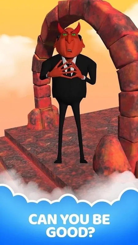 Mô tả ảnh: Hình ảnh gameplay của Stairway to Heaven, người chơi đang đưa ra lựa chọn trong một tình huống.