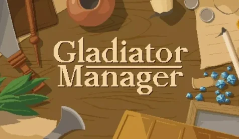 Mô tả ảnh về giao diện game Gladiator Manager