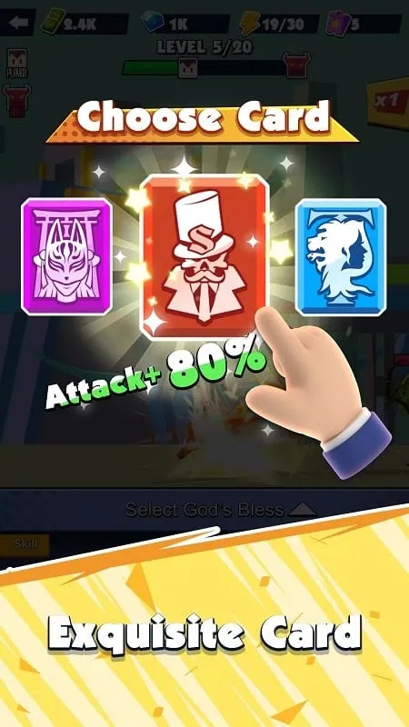Nâng cấp sức mạnh chiến đấu trong Hero Fantasy Master