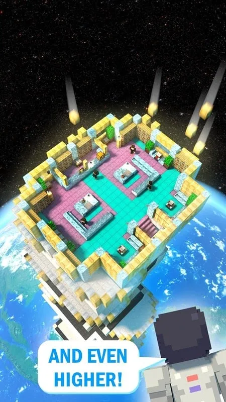 Nâng cấp tòa nhà trong Tower Craft 3D