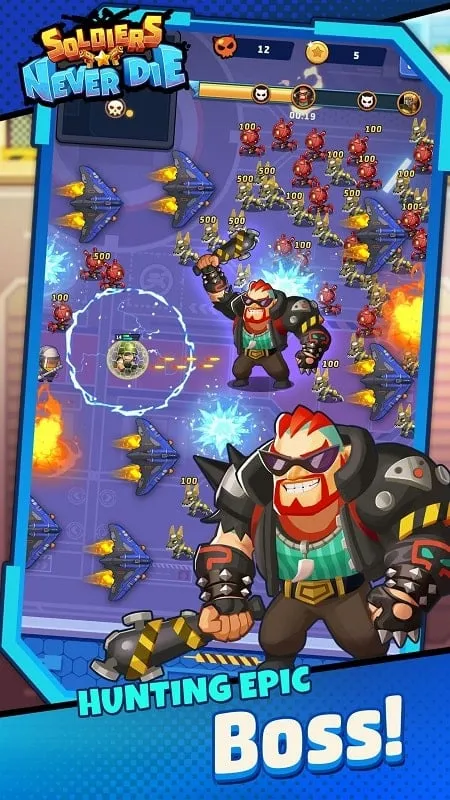 Nhân vật trong Soldiers Never Die sử dụng mod