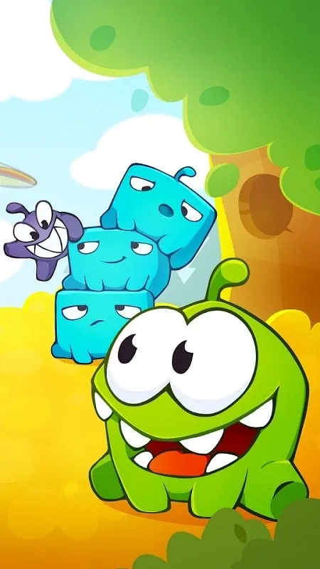 Om Nom cùng bạn bè trong Cut the Rope 2 GOLD