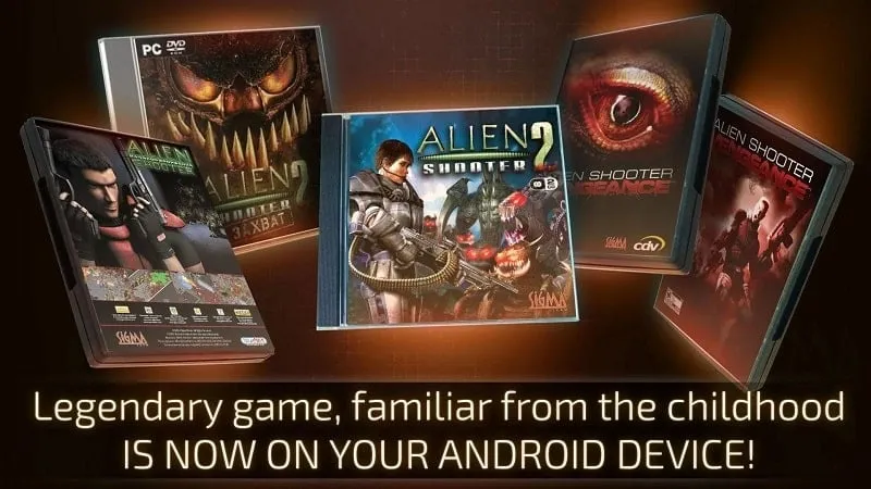 Quái vật trong Alien Shooter 2