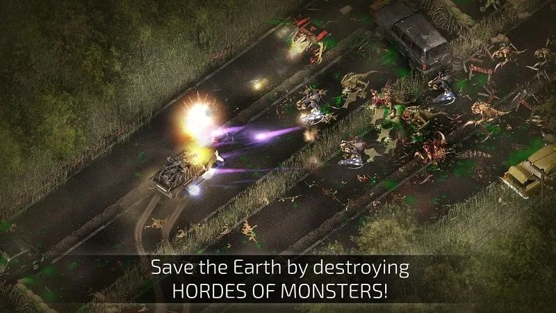 Sử dụng vũ khí trong Alien Shooter 2
