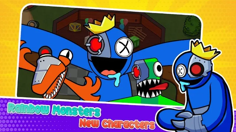 Tùy chỉnh nhân vật trong Survivor In Rainbow Monster