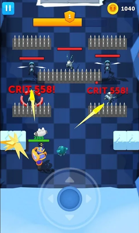 Vũ khí trong Bullet Knight