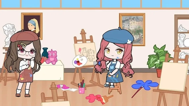 YOYO Doll School life giao diện chính