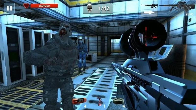 Zombie trong game Zombie Objective
